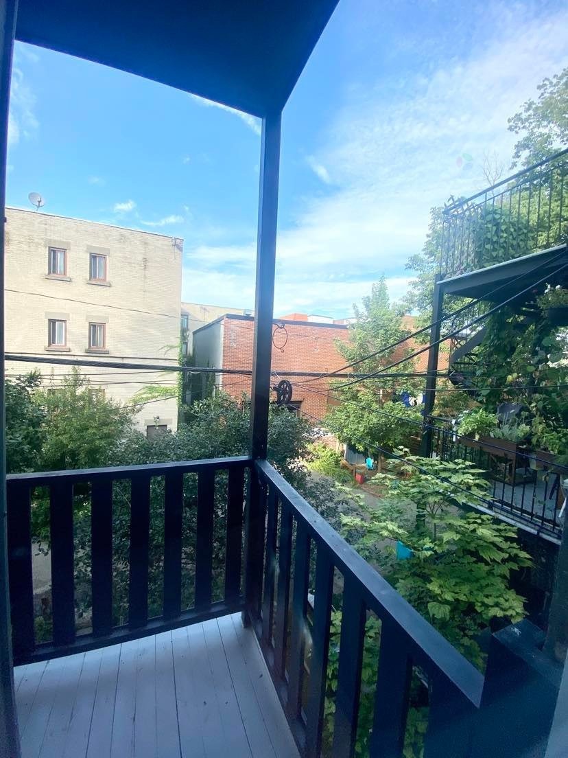 Balcon - 5309 Rue Marquette, Montréal (Le Plateau-Mont-Royal), QC - Outdoor With Balcony With Exterior