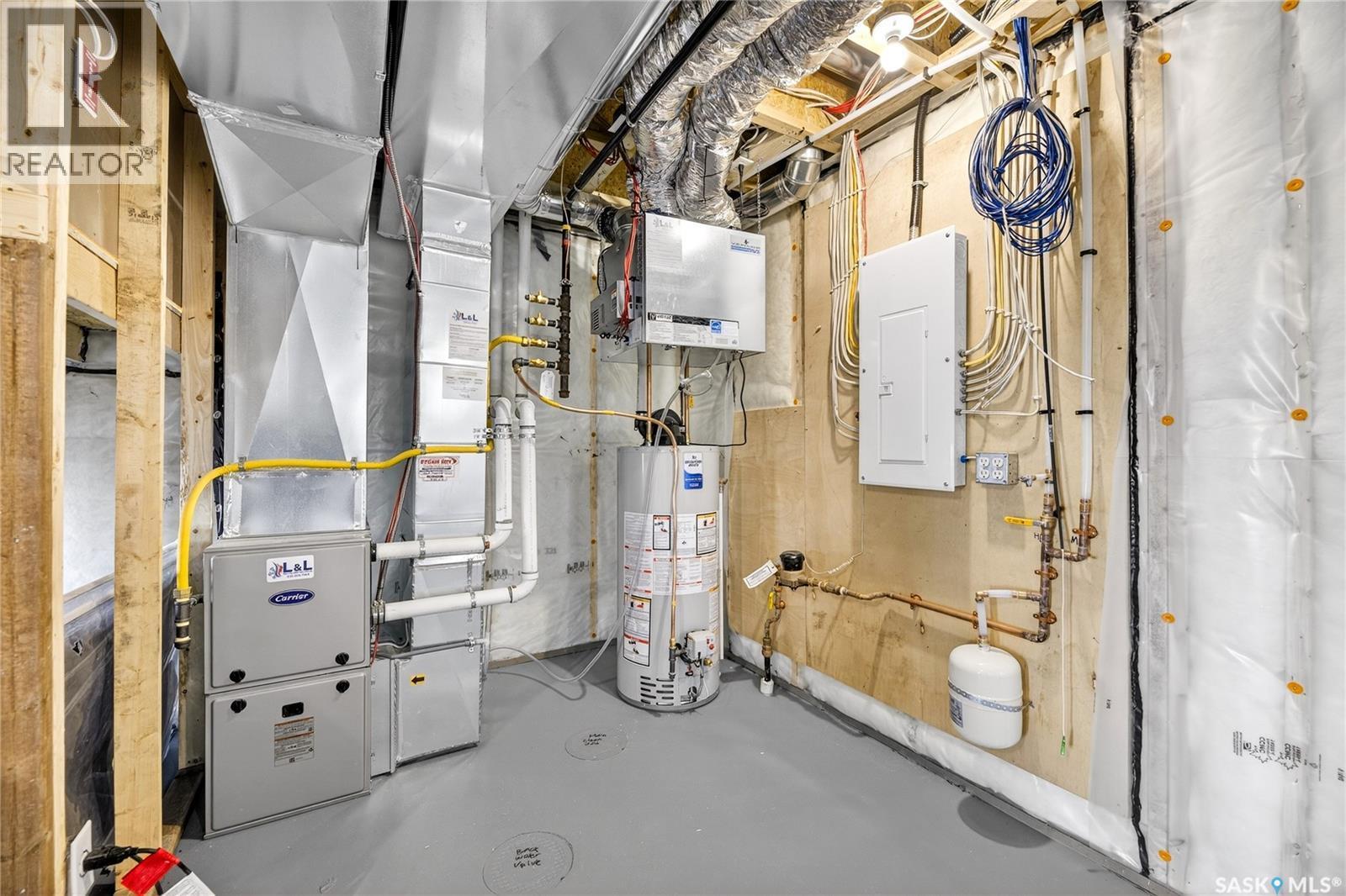 283 Nazarali Way, Saskatoon, SK - Indoor Photo Showing Basement