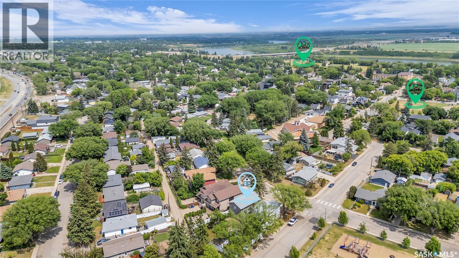 1601B 9Th Avenue N, Saskatoon, SK - Outdoor With View