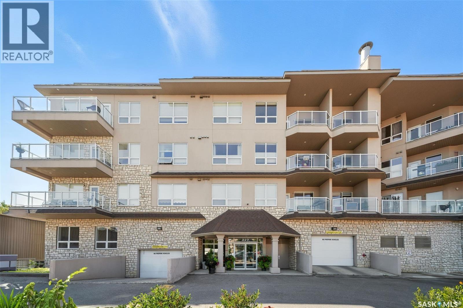 311 227 Pinehouse Drive, Saskatoon, SK - Outdoor With Balcony With Facade