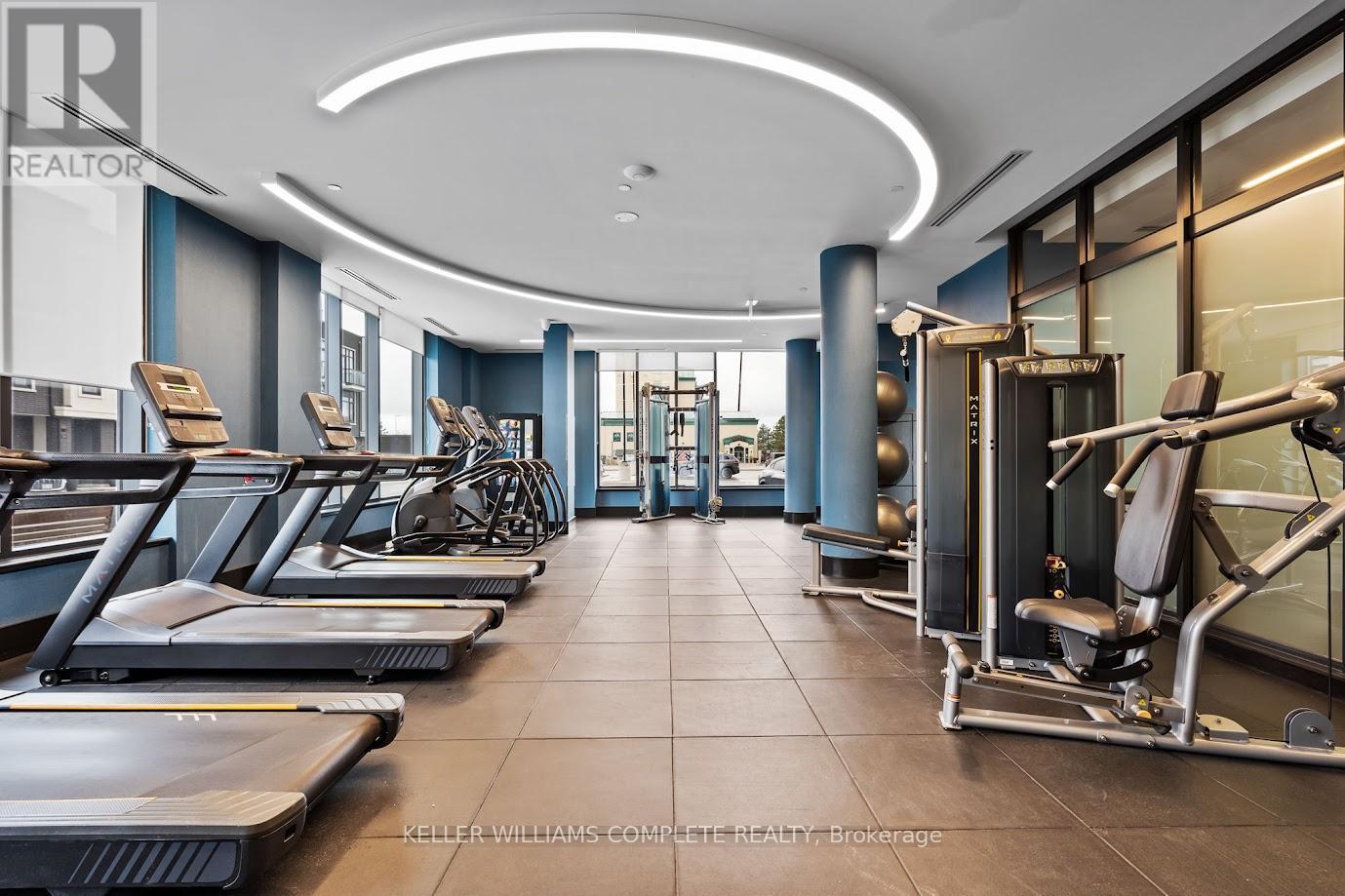 1311 - 385 Winston Road, Grimsby, ON - Indoor Photo Showing Gym Room