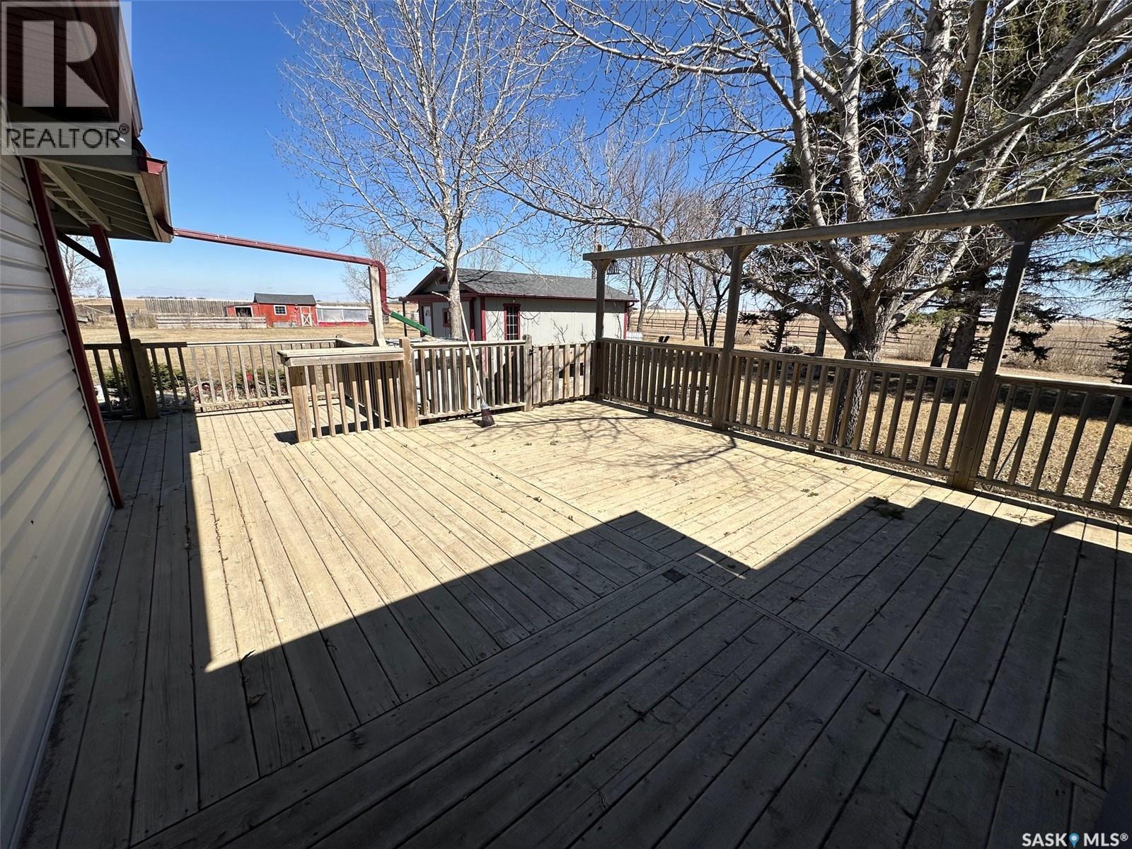 Bell Acreage, Benson Rm No. 35, SK - Outdoor With Deck Patio Veranda