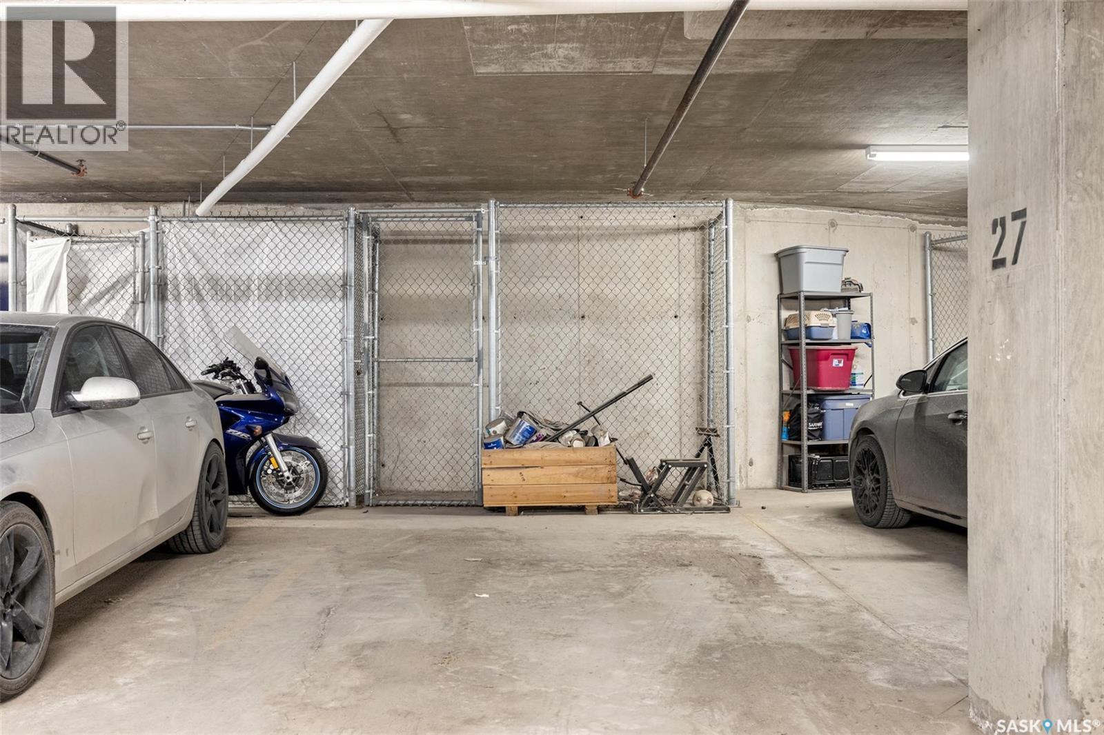 1414 5500 Mitchinson Way, Regina, SK - Indoor Photo Showing Garage