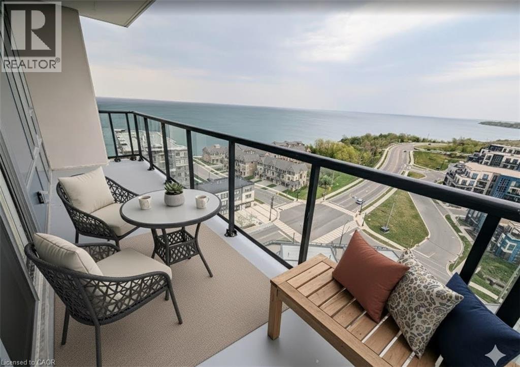 Balcony featuring a water view - 385 Winston Road Unit# 1311, Grimsby, ON - Outdoor With Body Of Water With View With Exterior