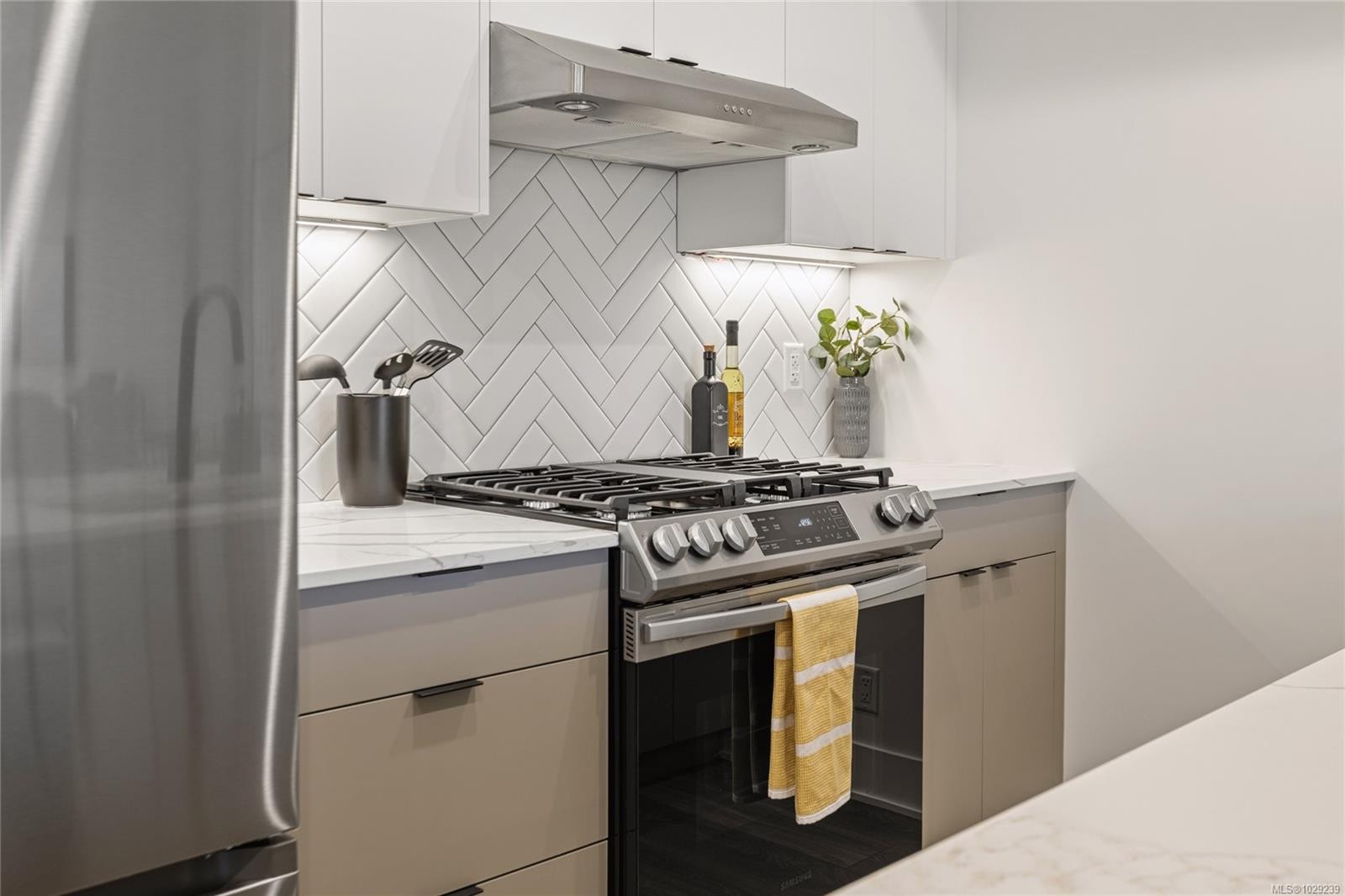 309-1114 Samar Cres, Langford, BC - Indoor Photo Showing Kitchen With Upgraded Kitchen