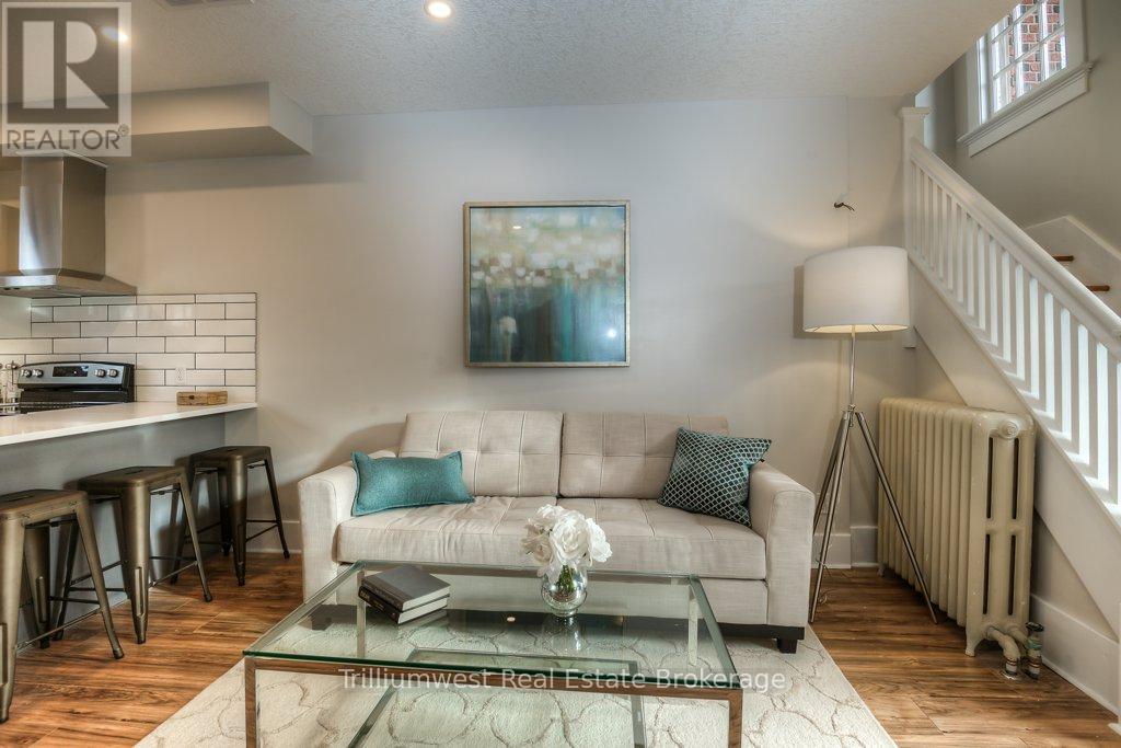 Unit A - 54 Park Street, Kitchener, ON - Indoor Photo Showing Living Room