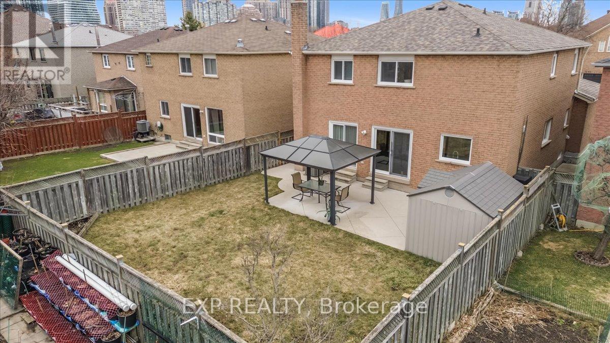 back yard - 3440 Redmond Road, Mississauga, ON - Outdoor With Deck Patio Veranda With Exterior