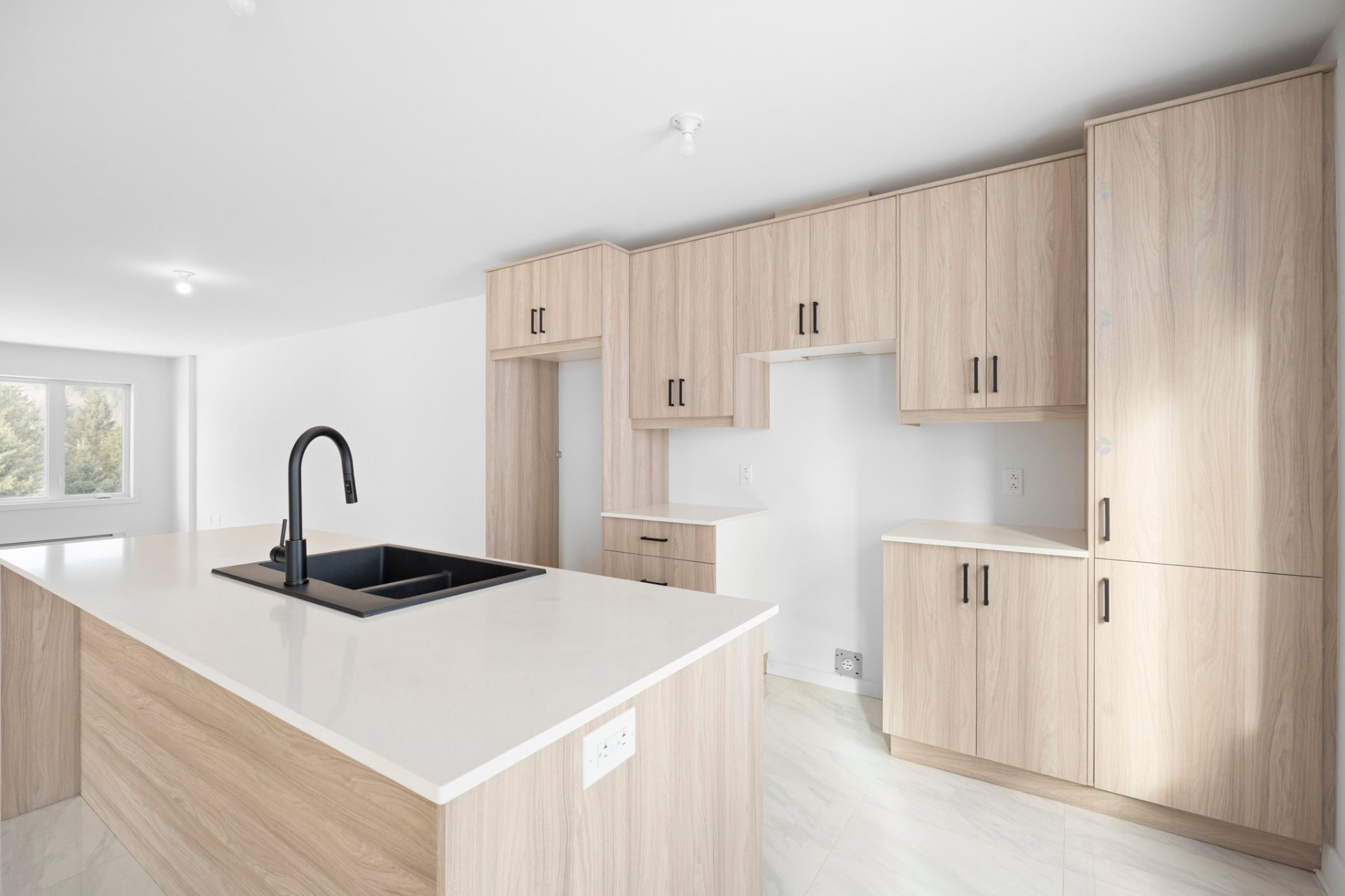 Cuisine - 703Z Ch. Des Conifères, Piedmont, QC - Indoor Photo Showing Kitchen With Double Sink