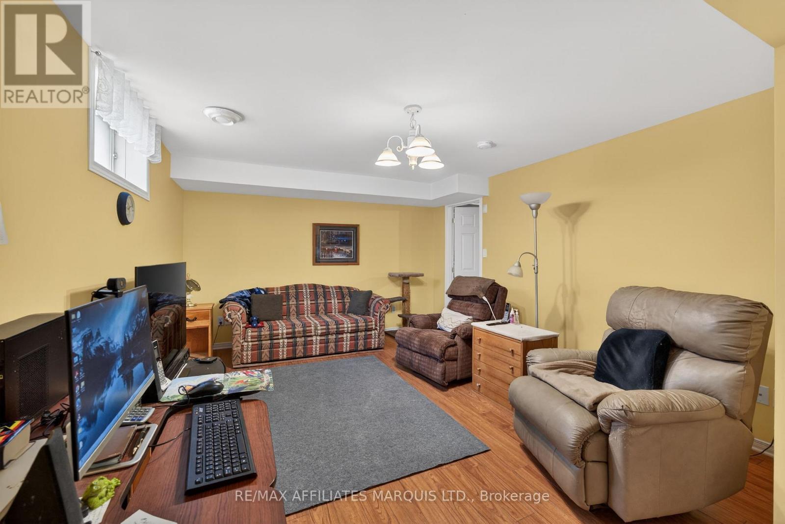 Finished rec room for extra space - 175 Hemlock Crescent, Cornwall, ON - Indoor Photo Showing Other Room