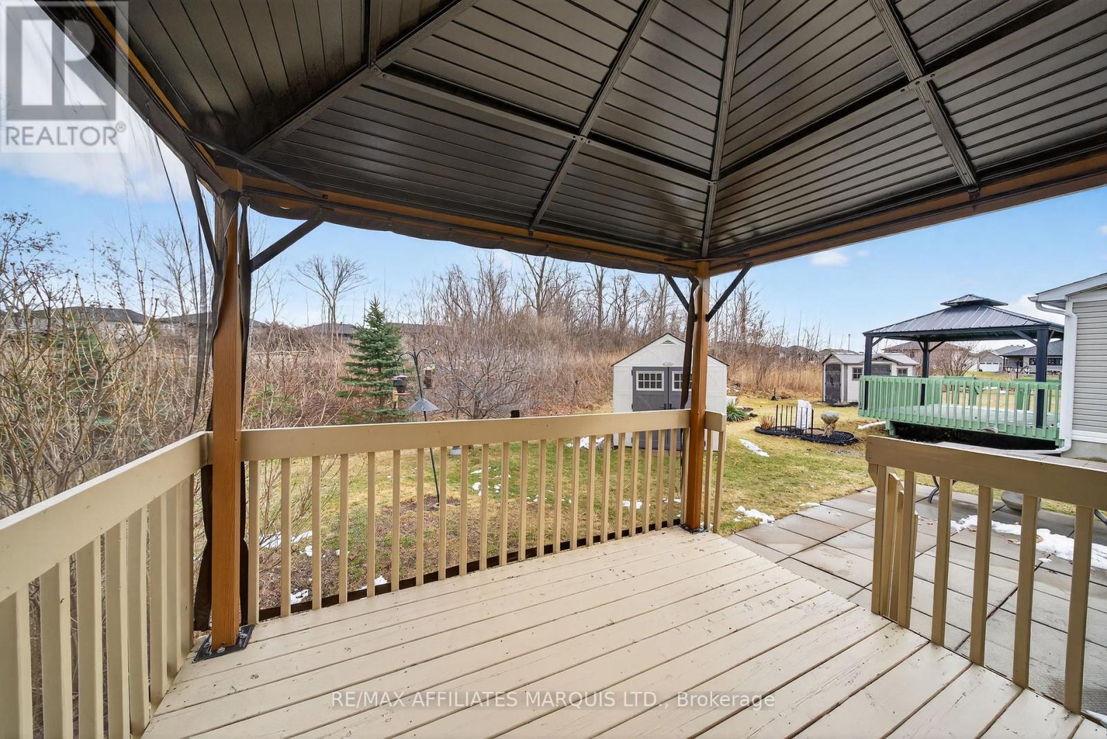 Covered deck - 175 Hemlock Crescent, Cornwall, ON - Outdoor With Deck Patio Veranda With Exterior