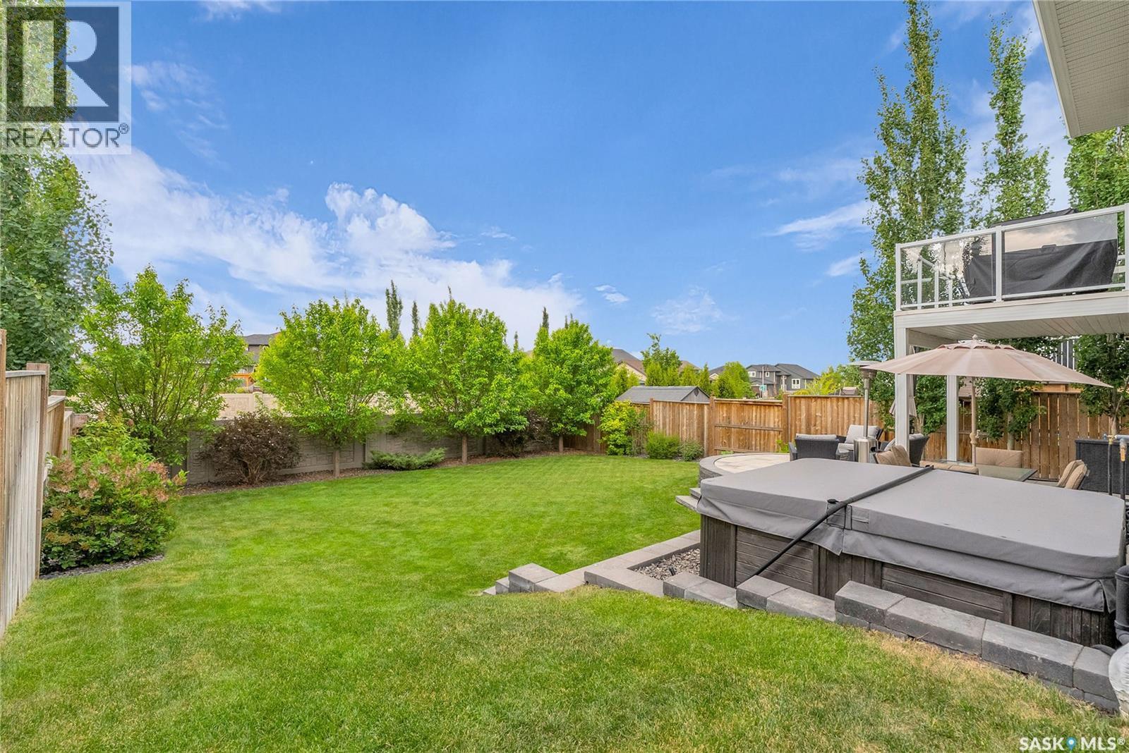 418 Teal Lane, Saskatoon, SK - Outdoor With Deck Patio Veranda With Backyard