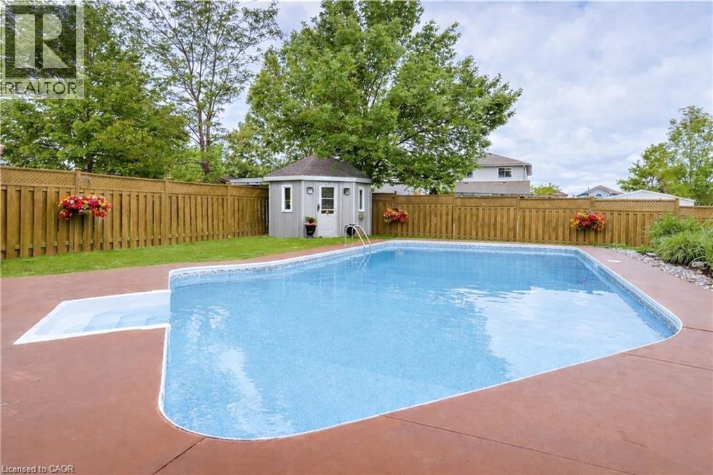 685 Coldstream Drive, Waterloo, ON - Outdoor With In Ground Pool With Backyard