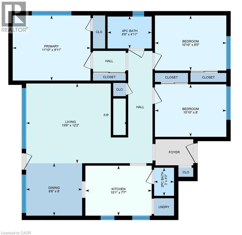 View of home floor plan - 171 Sixth Avenue, Kitchener, ON - Other