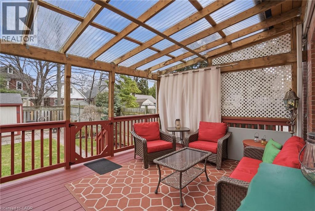 223 Park Row S, Hamilton, ON - Outdoor With Deck Patio Veranda With Exterior