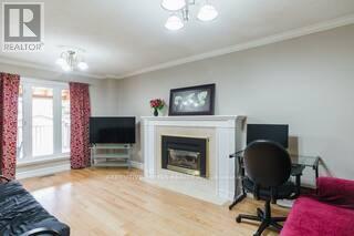 4562 Penhallow Road, Mississauga, ON - Indoor Photo Showing Living Room With Fireplace