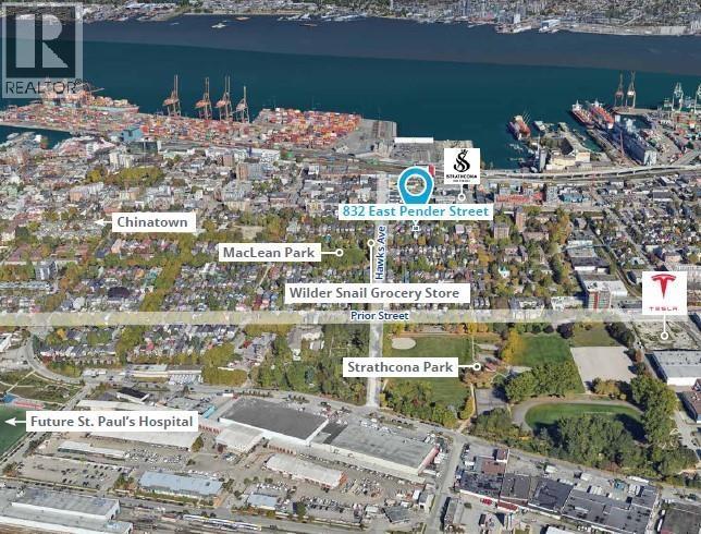 832 E Pender Street, Vancouver, BC - Outdoor With Body Of Water With View