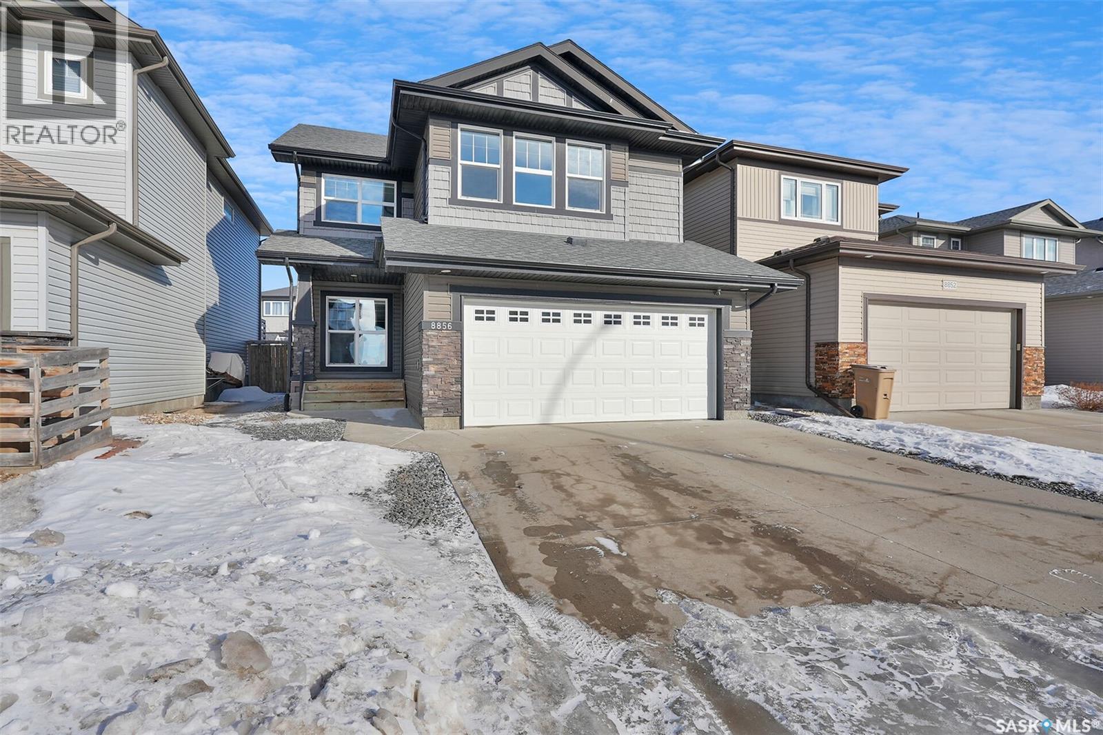 8856 Kestral Drive, Regina, SK - Outdoor With Facade