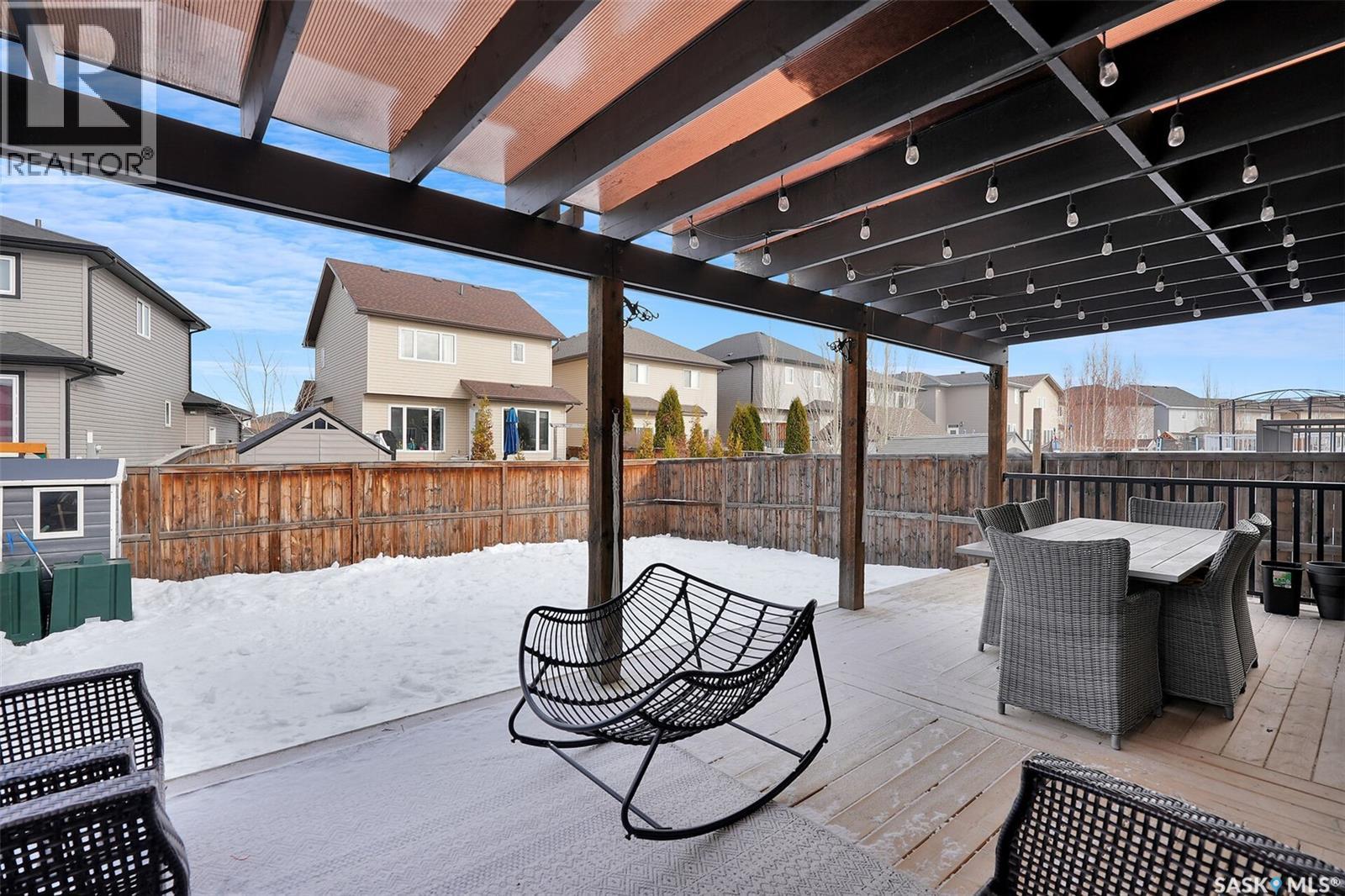 8856 Kestral Drive, Regina, SK - Outdoor With Deck Patio Veranda With Exterior