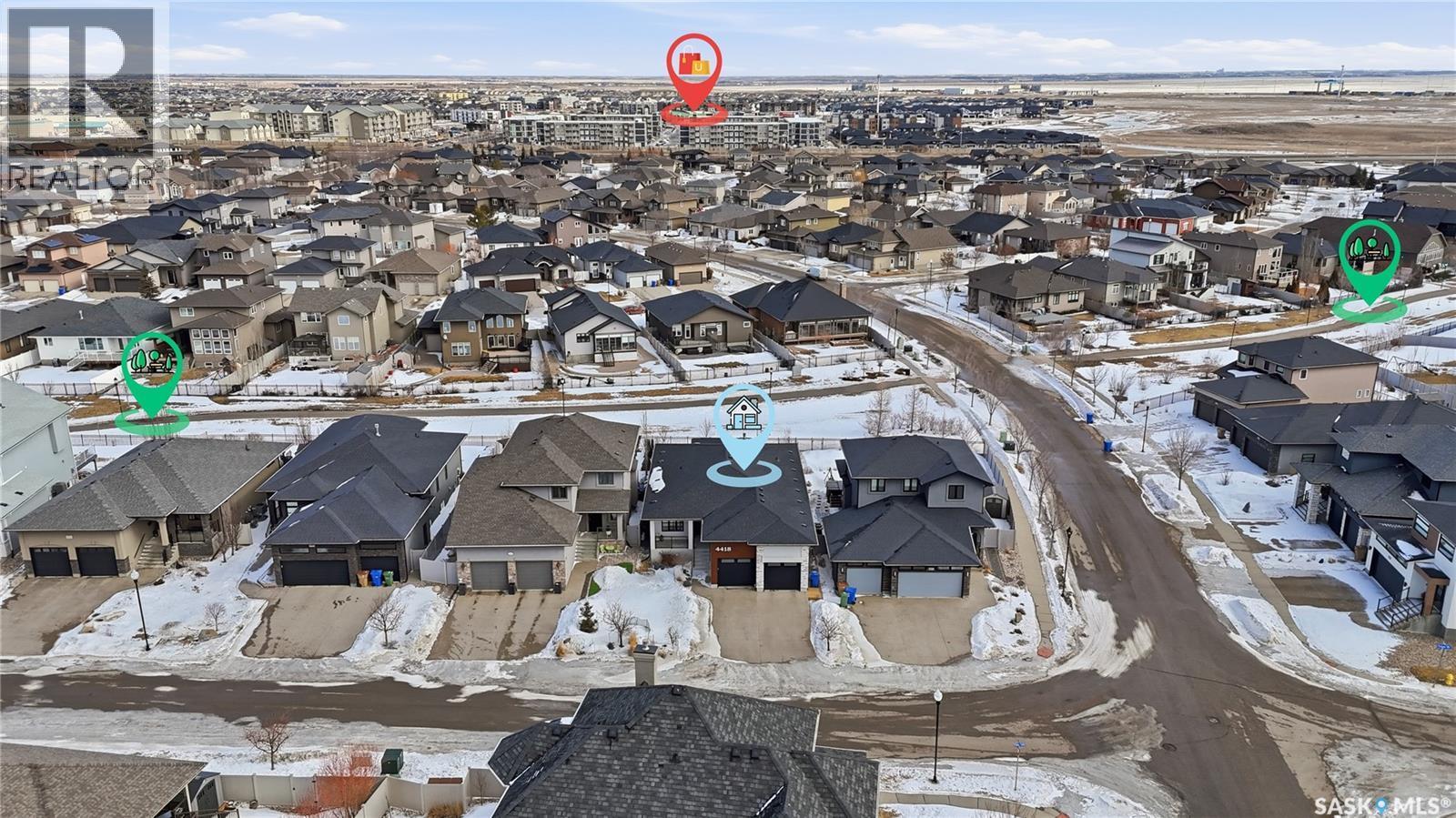 4418 Sage Crescent E, Regina, SK - Outdoor With View