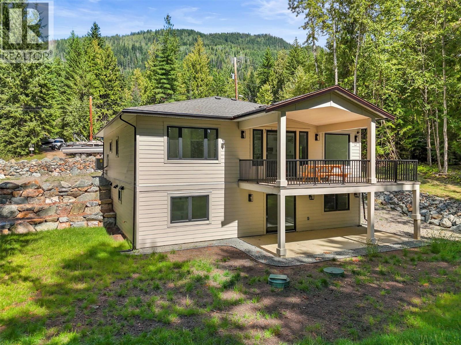 7279 Birch Close, Anglemont, BC - Outdoor With Deck Patio Veranda