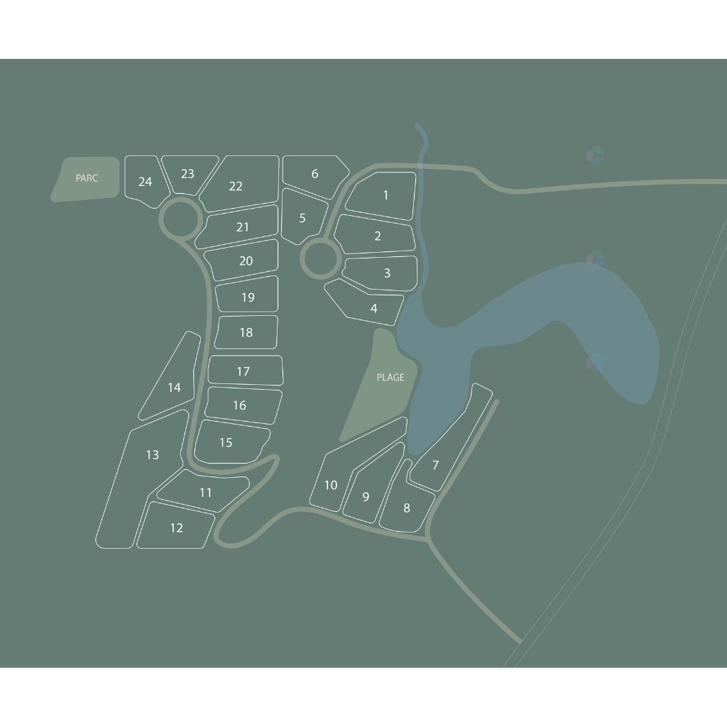 Plan (croquis) - Av. De La Montagne, Sainte-Béatrix, QC - Other