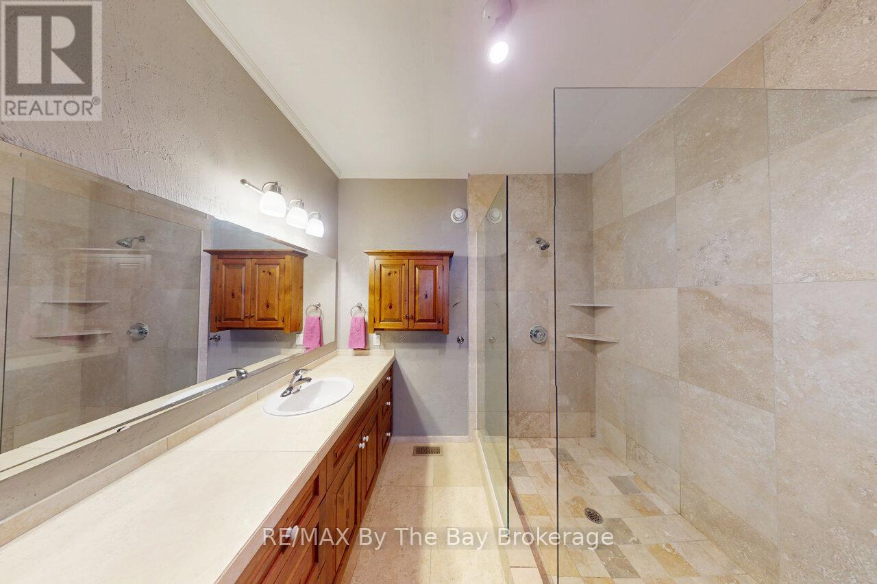 Primary Bedroom 3-pc Ensuite - 397 Silver Birch Drive, Tiny, ON - Indoor Photo Showing Bathroom