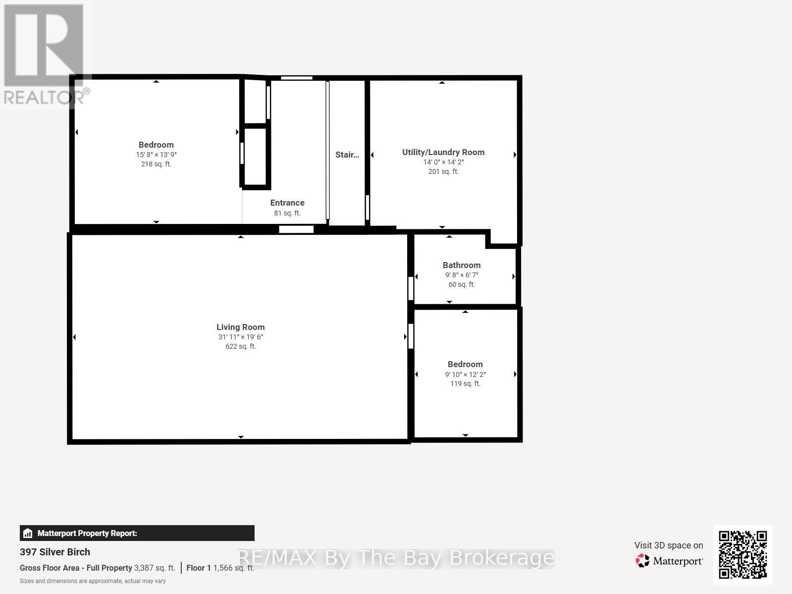 Lower Level Floor Plan - 397 Silver Birch Drive, Tiny, ON - Other