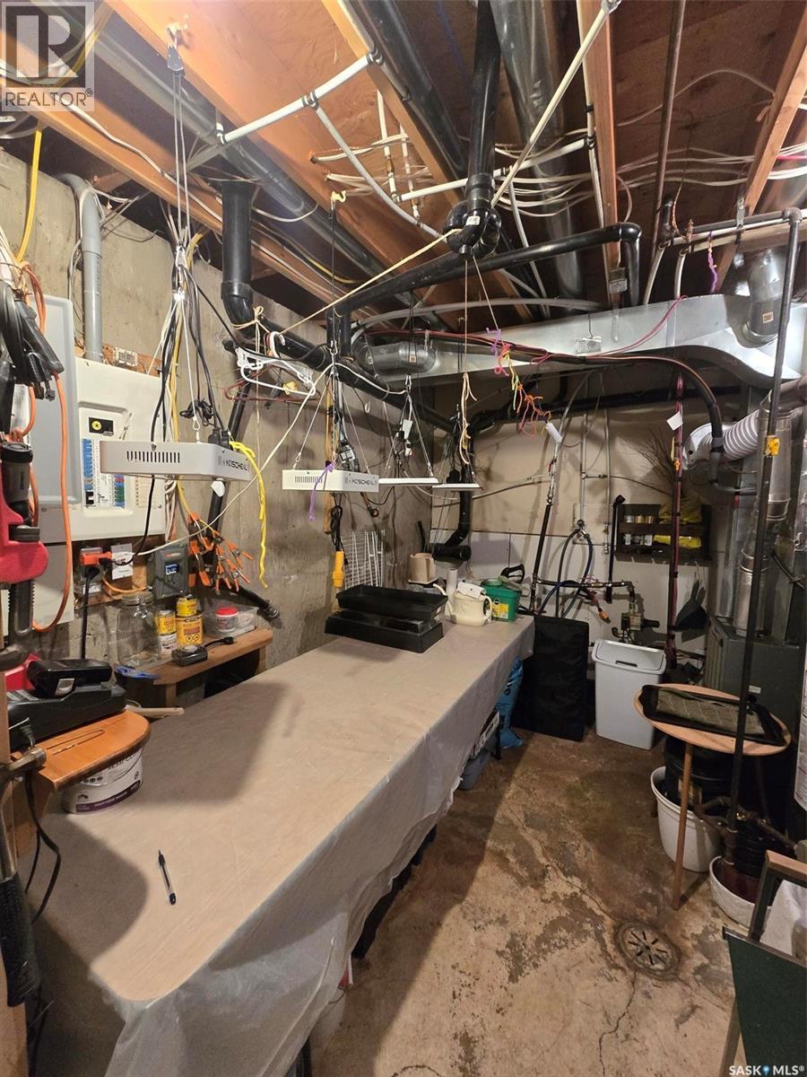 104 Elk Road, Crooked Lake, SK - Indoor Photo Showing Basement