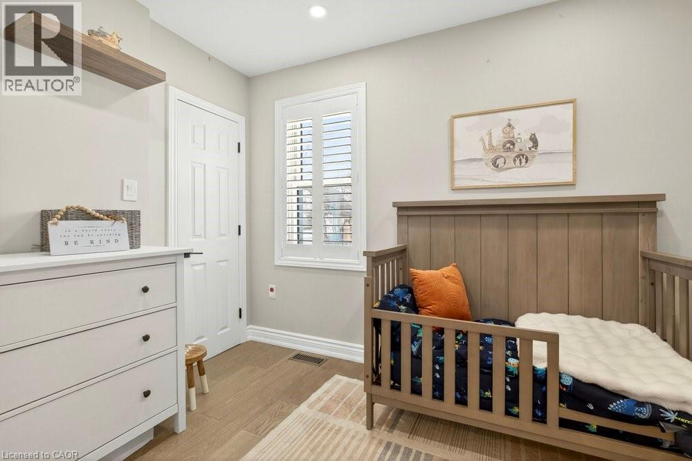 Bedroom with light wood-type flooring and recessed lighting - 237 East 32Nd Street, Hamilton, ON - Indoor Photo Showing Other Room