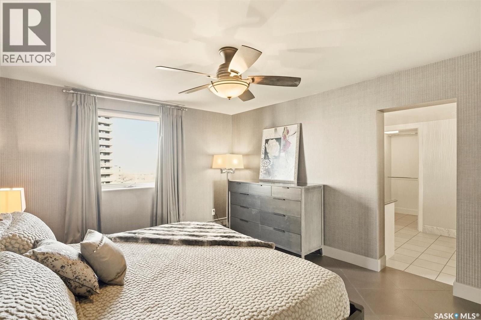 1001 730 Spadina Crescent E, Saskatoon, SK - Indoor Photo Showing Bedroom