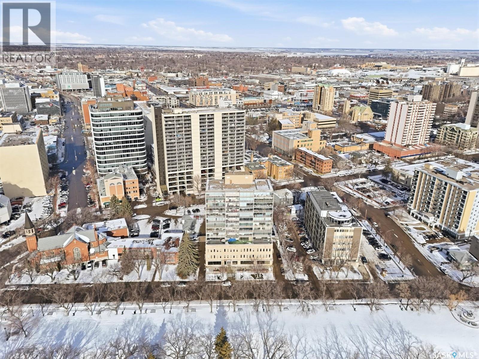 1001 730 Spadina Crescent E, Saskatoon, SK - Outdoor With View