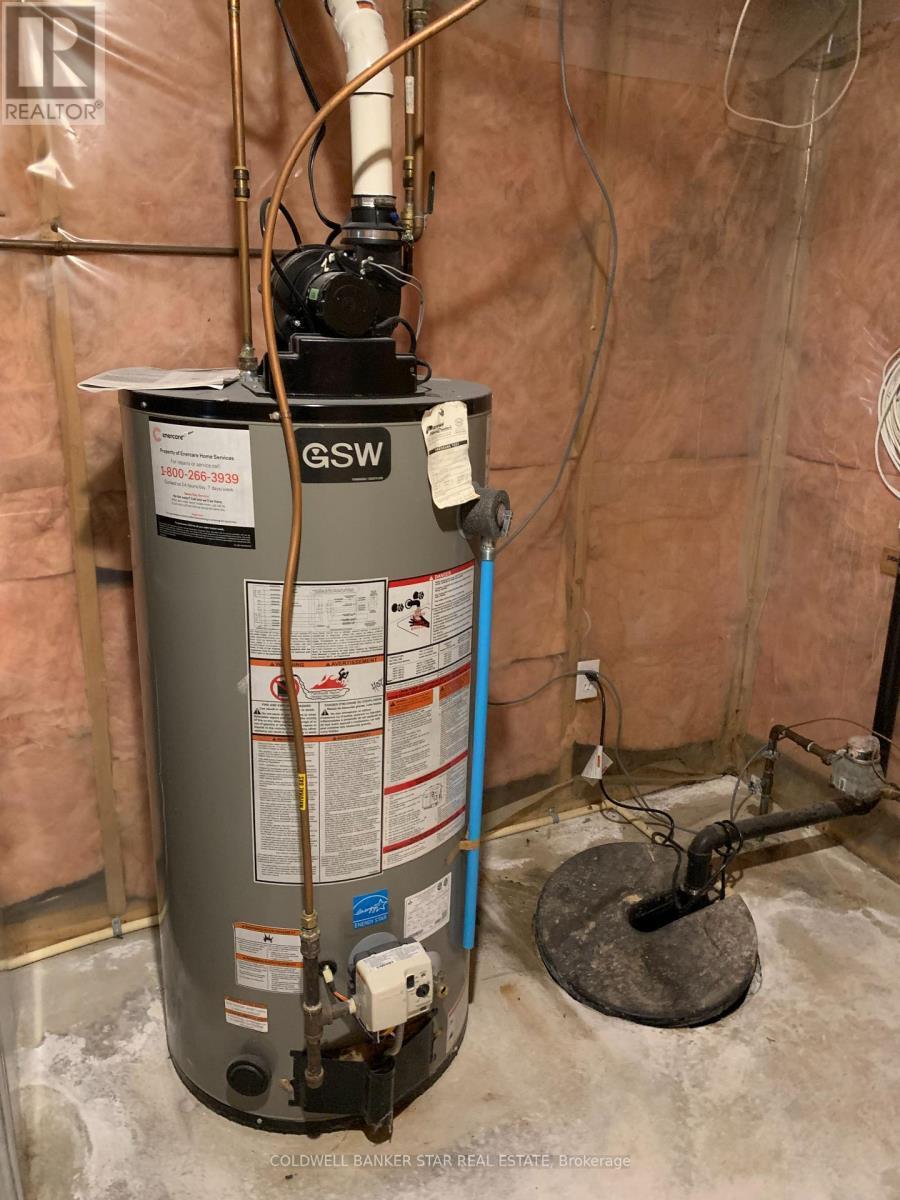 Rental Hot Water Tank - 27 Steele Street, St. Thomas, ON - Indoor Photo Showing Basement