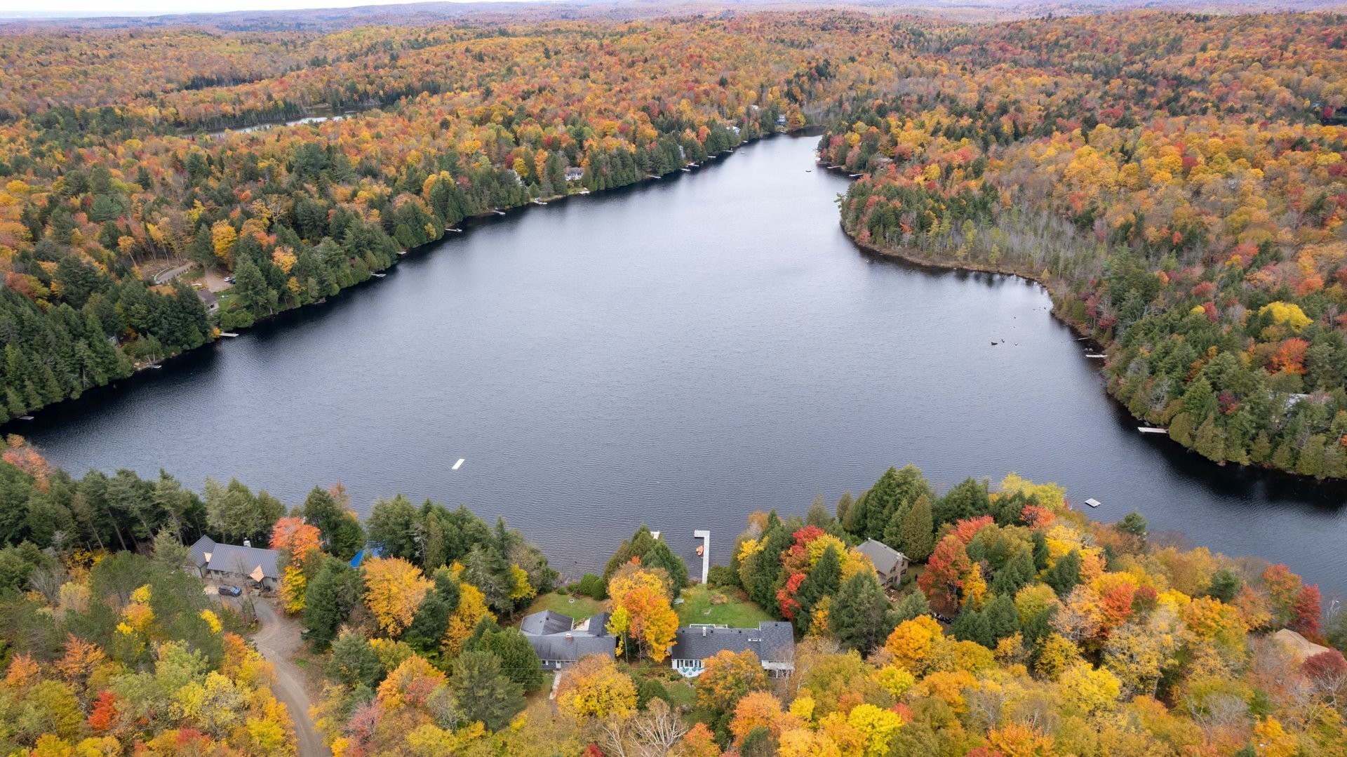 Waterfront - 113 Ch. Ross, Wentworth, QC - Outdoor With Body Of Water With View