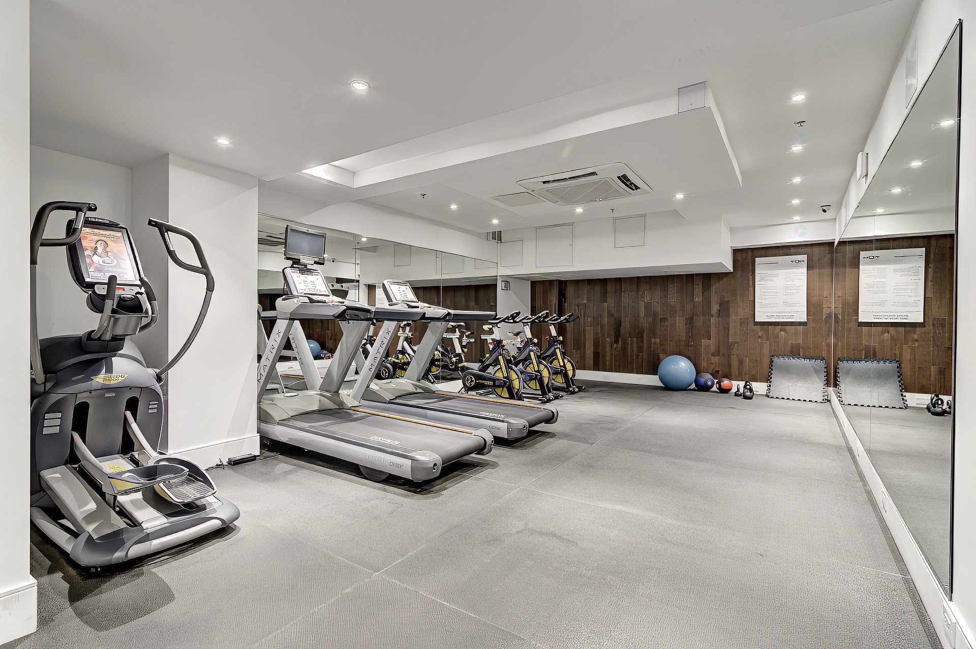 Exercise Room - 2009-1188 Av. Union, Montréal (Ville-Marie), QC - Indoor Photo Showing Gym Room