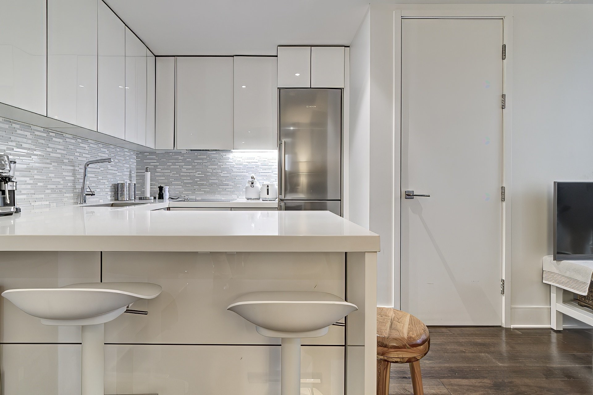 Kitchen - 2009-1188 Av. Union, Montréal (Ville-Marie), QC - Indoor Photo Showing Kitchen With Upgraded Kitchen