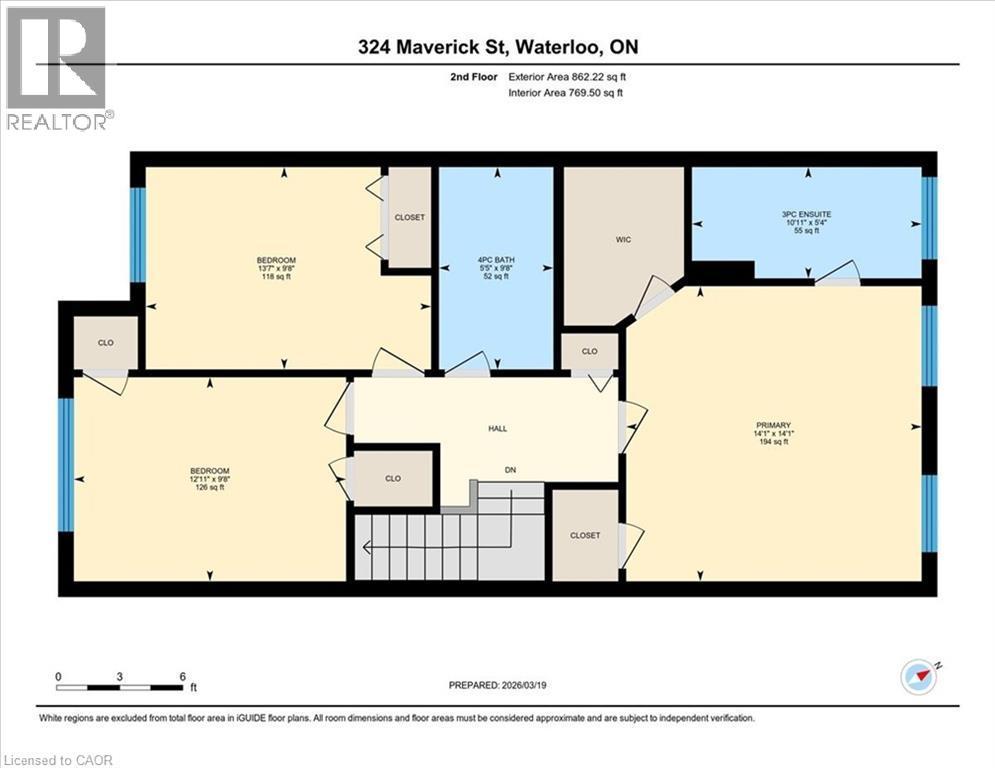 Main floor plan - 324 Maverick Street, Waterloo, ON - Other