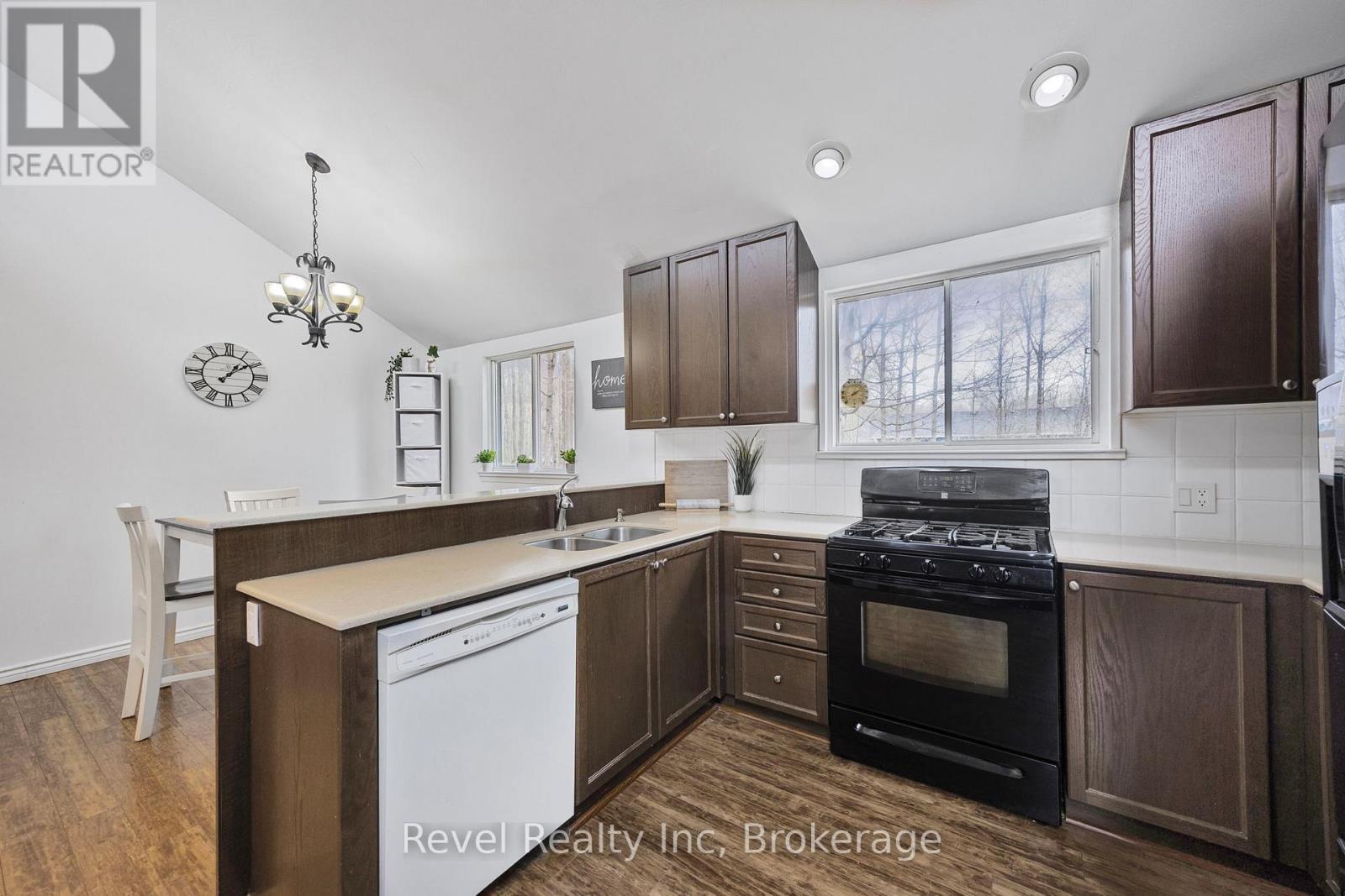 158 Desroches Trail, Tiny, ON - Indoor Photo Showing Kitchen With Double Sink