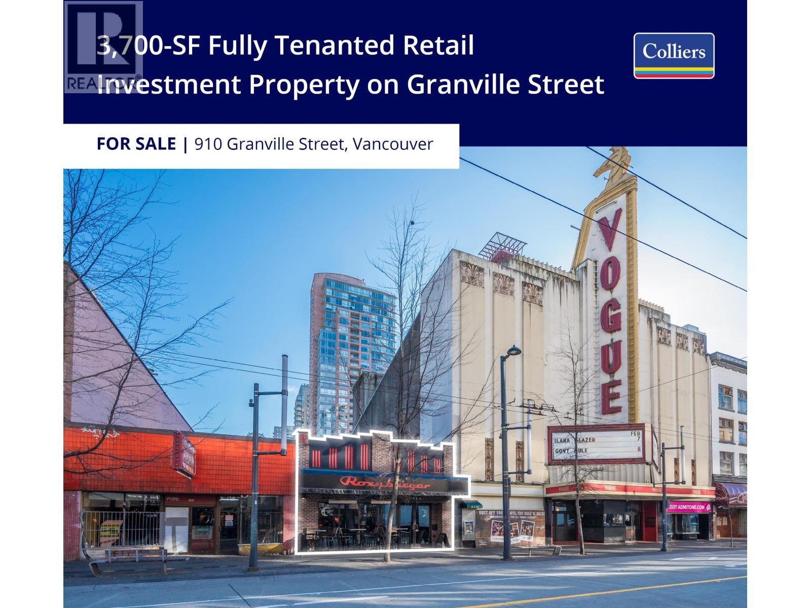 910 Granville Street, Vancouver, BC