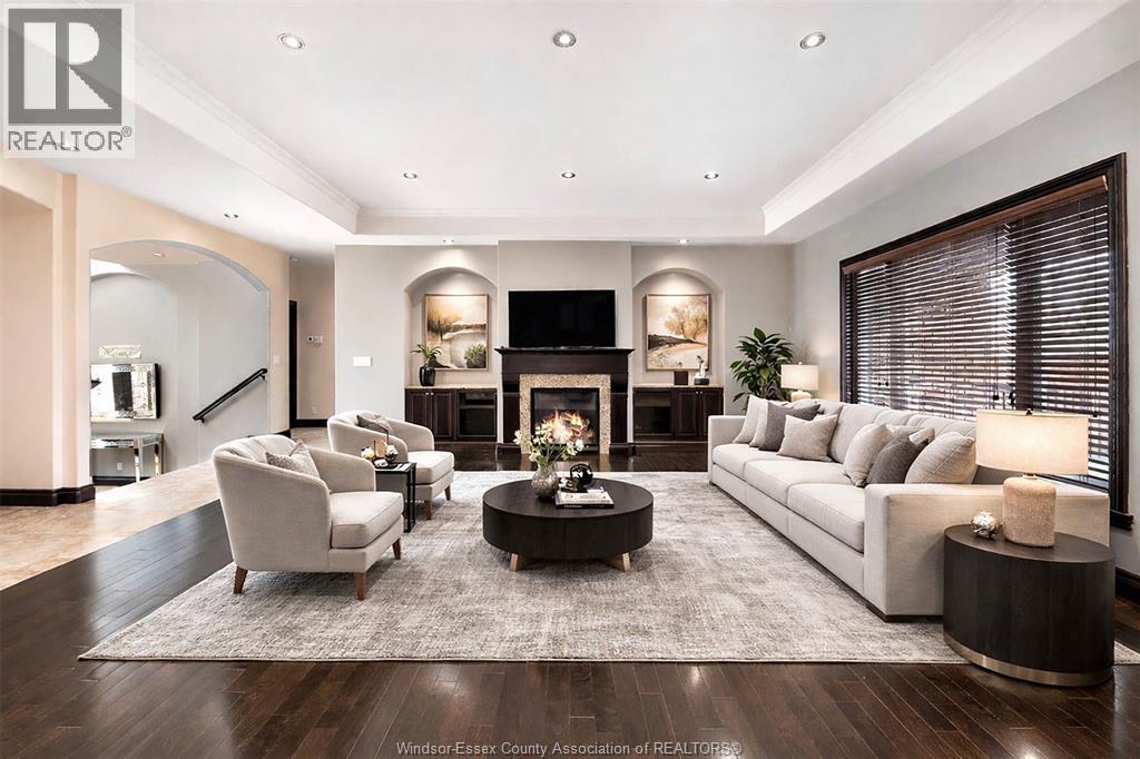 199 Ellison, Leamington, ON - Indoor Photo Showing Living Room With Fireplace