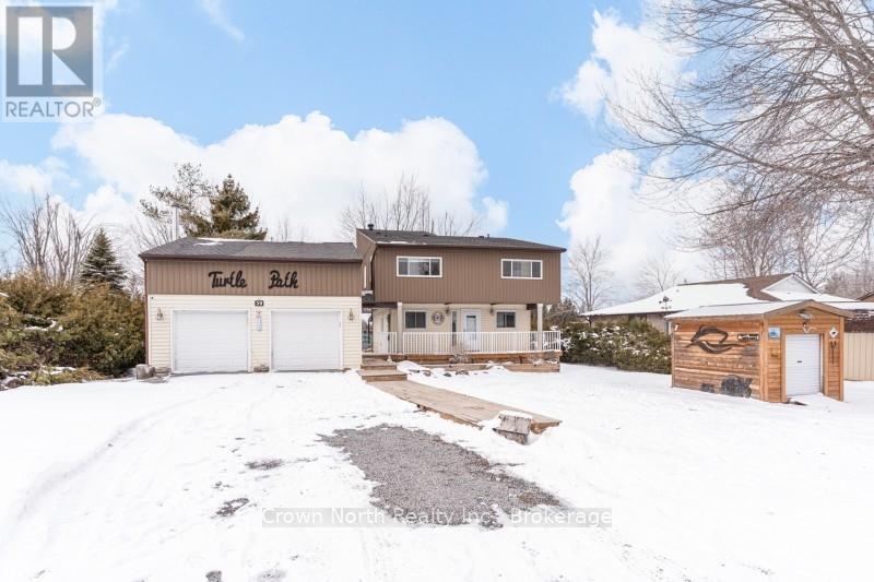 XL Driveway - Double Car Garage - 39 Turtle Path, Ramara, ON - Outdoor