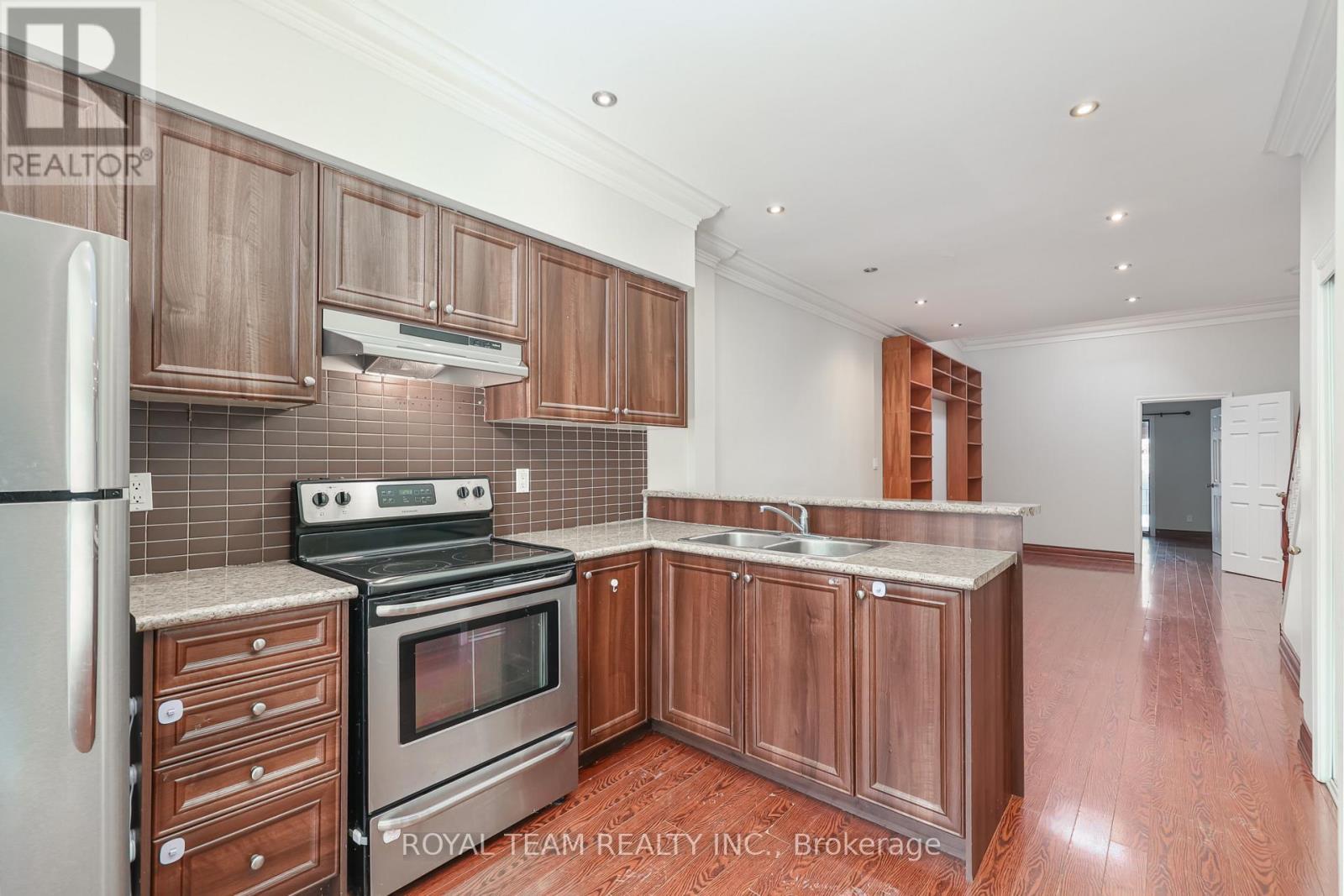 54 Maher Avenue, Toronto, ON - Indoor Photo Showing Kitchen With Double Sink