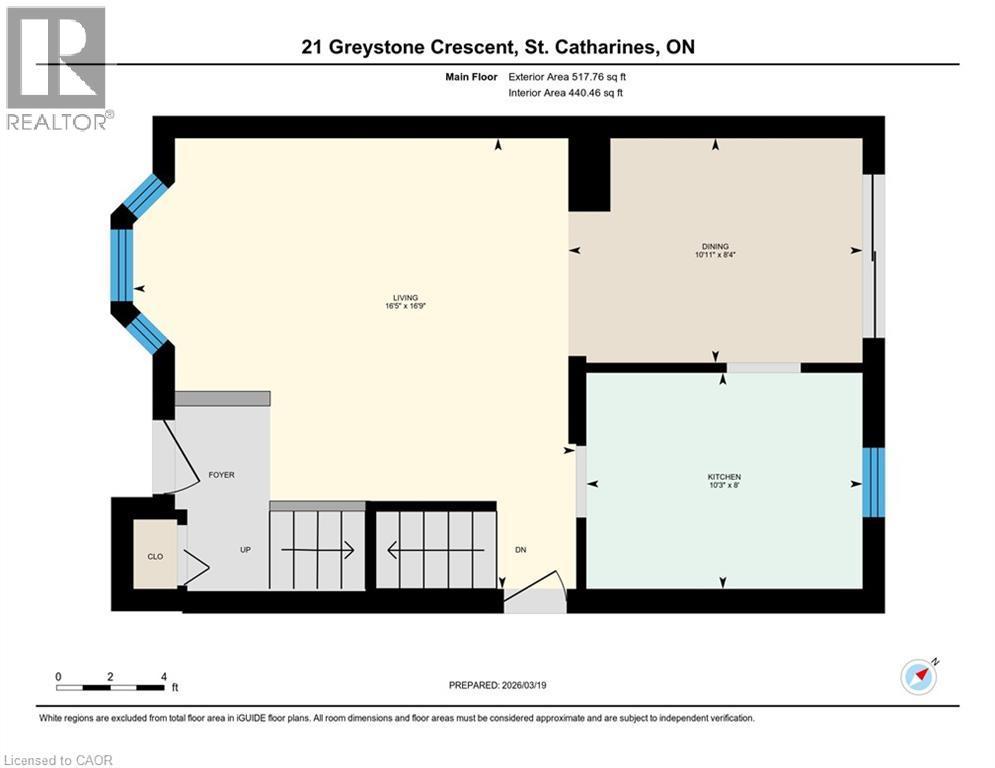 View of floor plan / room layout - 21 Greystone Crescent, St. Catharines, ON - Other