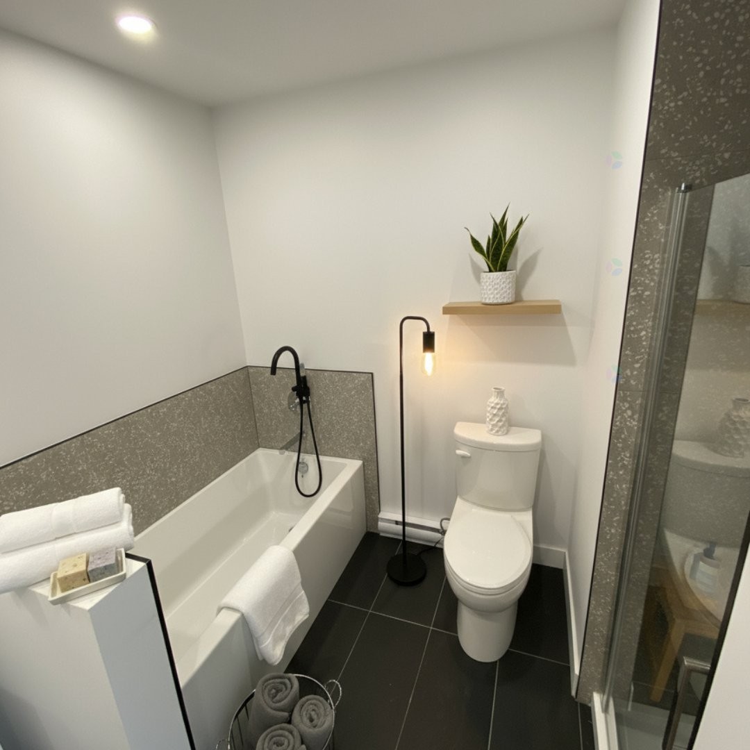 Salle de bains - 3-274 Rue Daoust, Salaberry-De-Valleyfield, QC - Indoor Photo Showing Bathroom