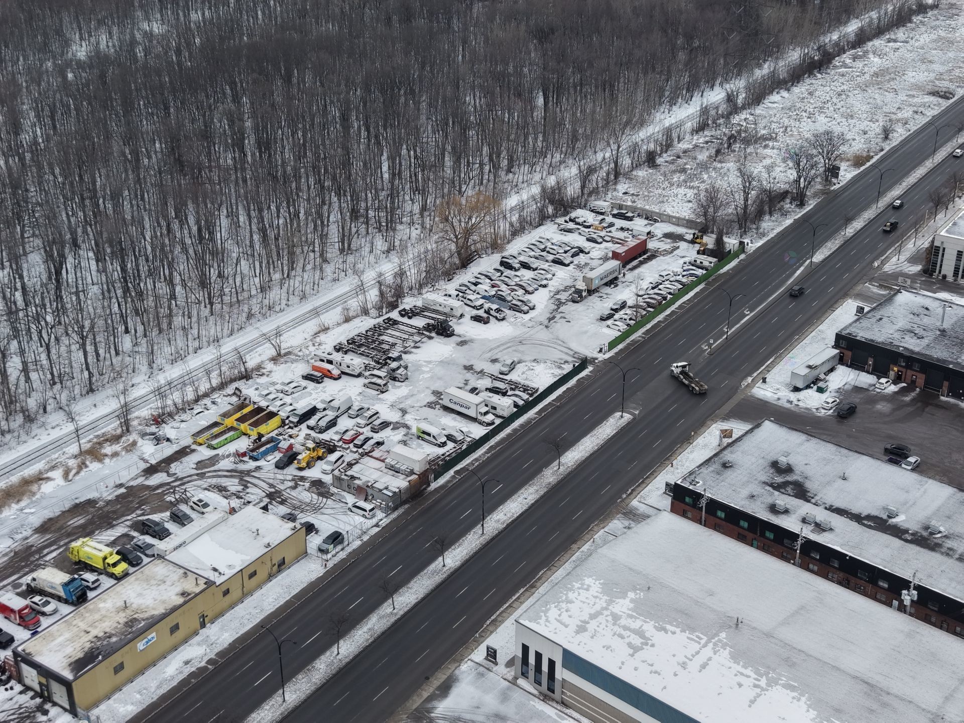 Photo aérienne - Boul. Henri-Bourassa E., Montréal-Est, QC