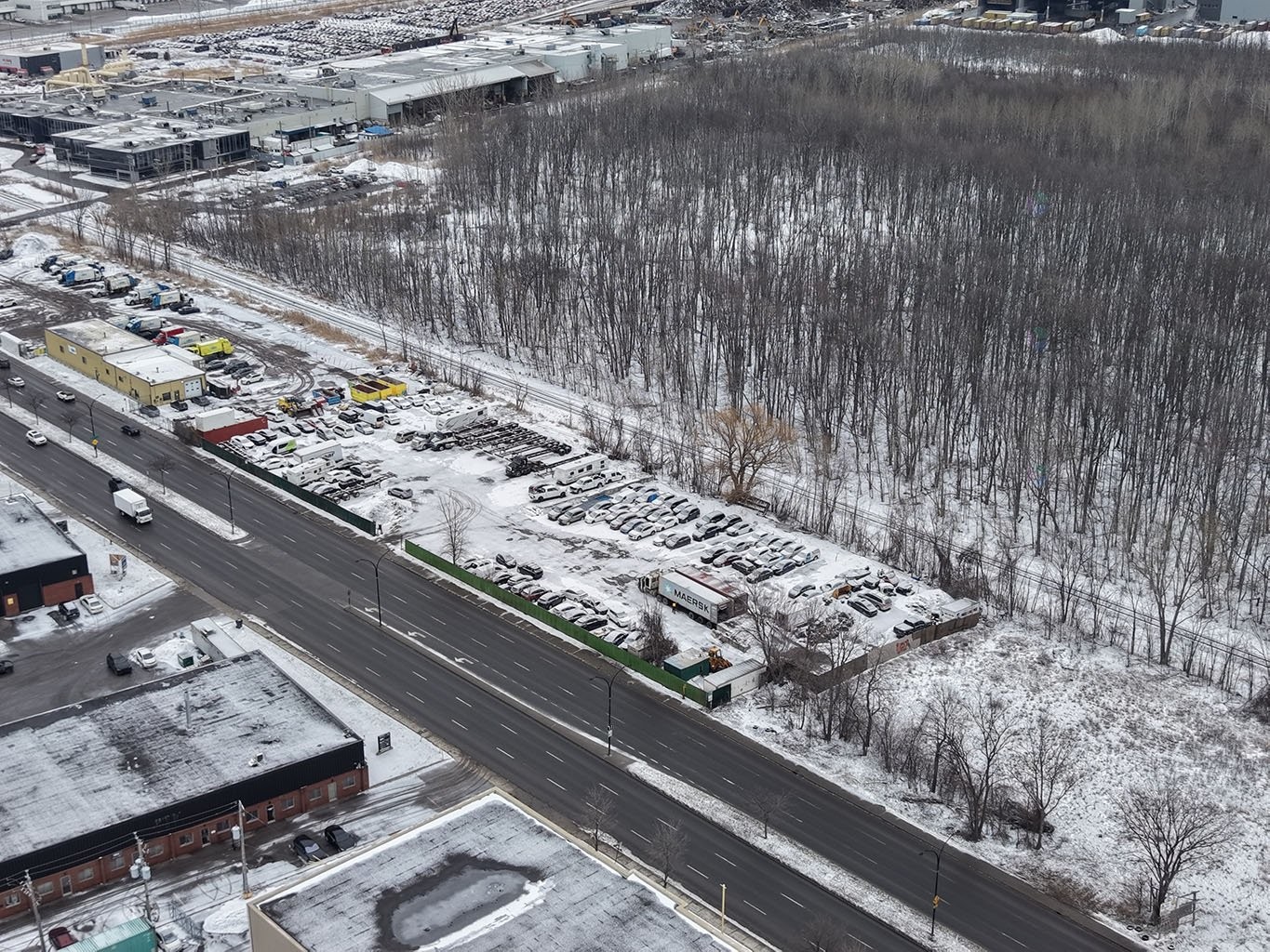 Photo aérienne - Boul. Henri-Bourassa E., Montréal-Est, QC