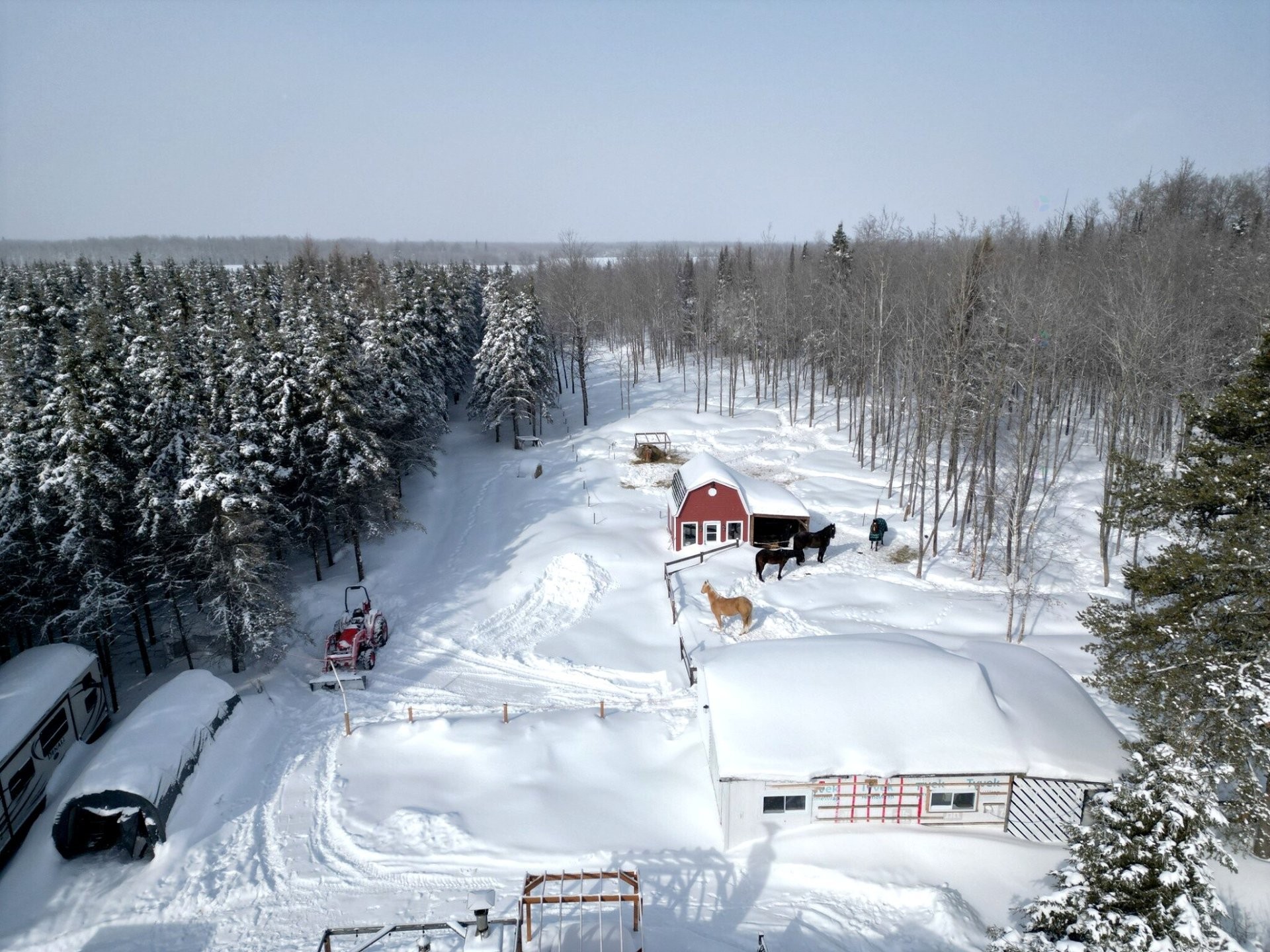 Photo aérienne - 277 Route 111, Val-D'Or, QC - Outdoor With View