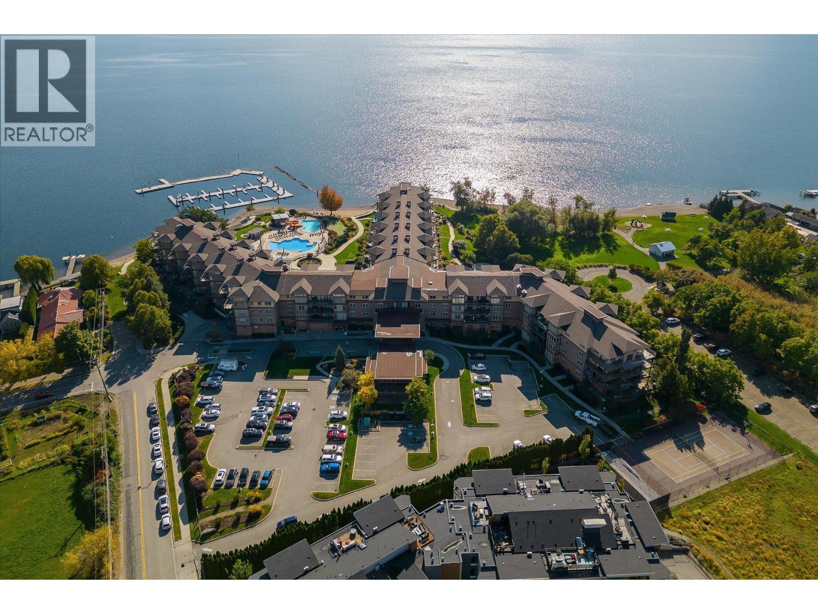 Unit 305 @ The Cove Lakeside resort - 4205 Gellatly Road Unit# 305, West Kelowna, BC - Outdoor With Body Of Water With View