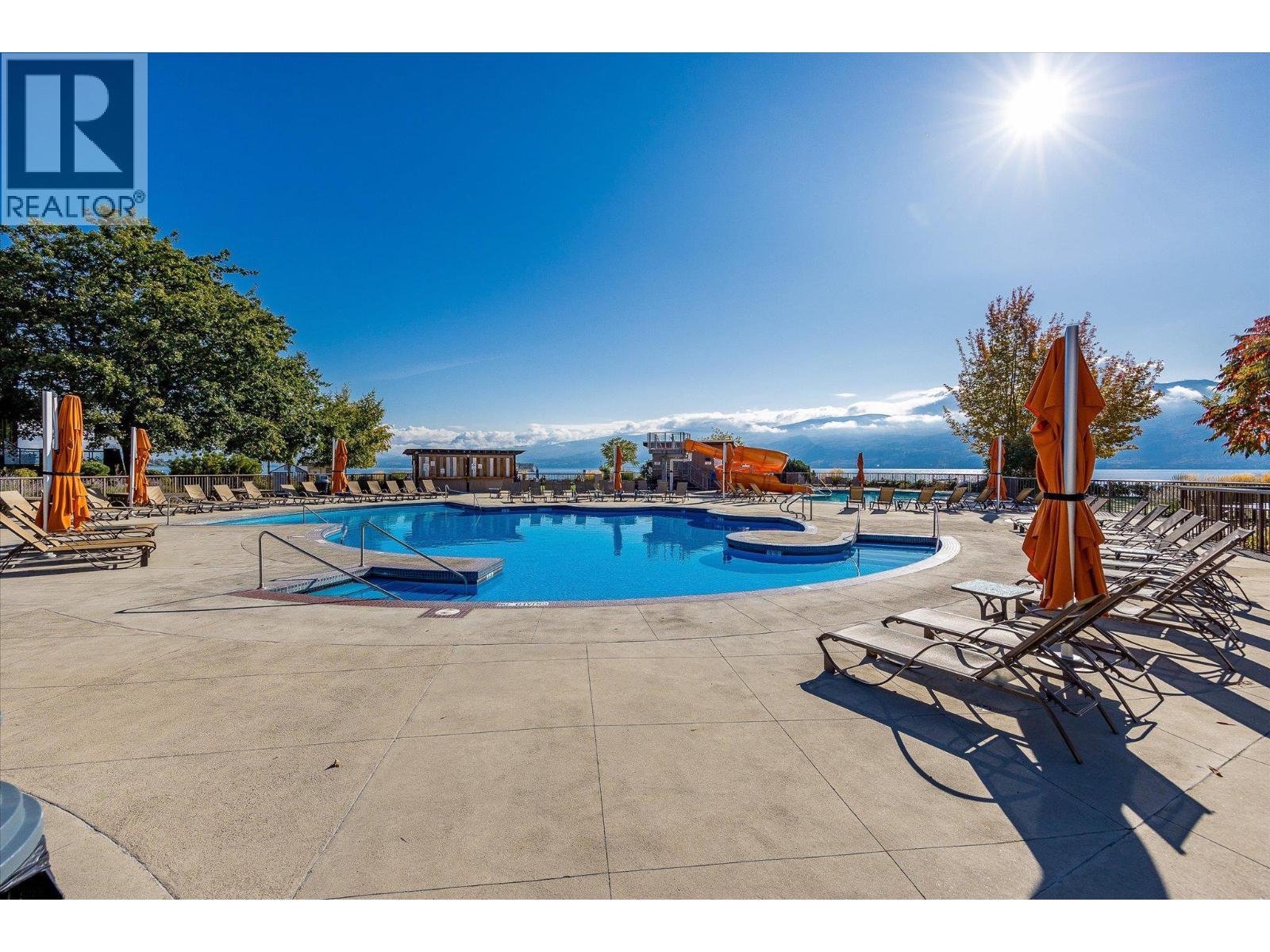 4205 Gellatly Road Unit# 305, West Kelowna, BC - Outdoor With In Ground Pool