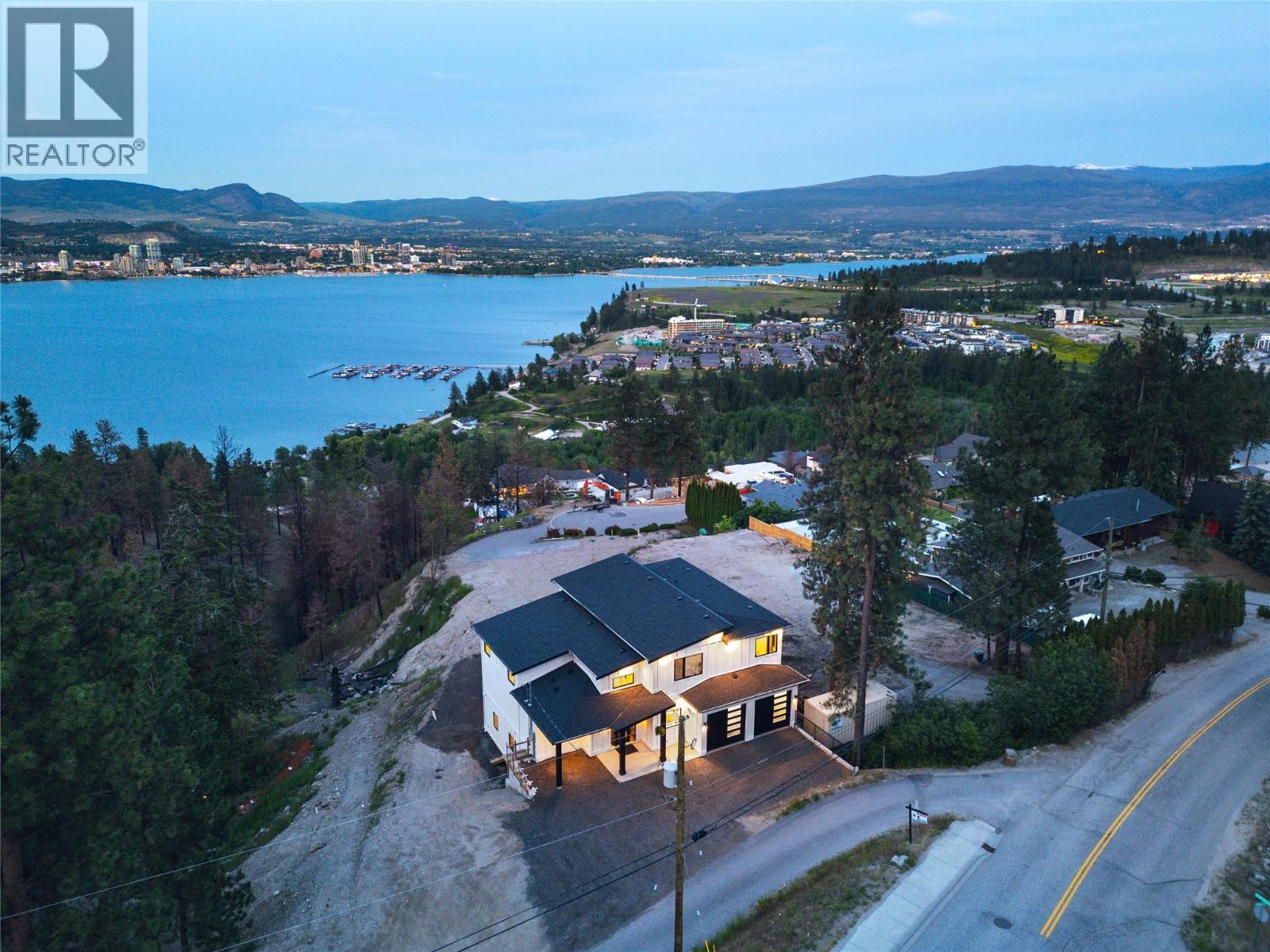 1435 Bear Creek Road, West Kelowna, BC - Outdoor With Body Of Water With View