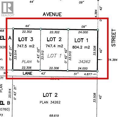 Lot 3 (430 Ninth Ave) Survey Plan - 430 Ninth Avenue, Midway, BC